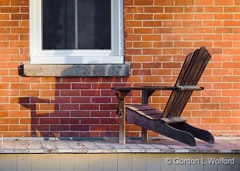 Porch Chair_08849.jpg - Photographed at Oxford Mills, Ontario, Canada.